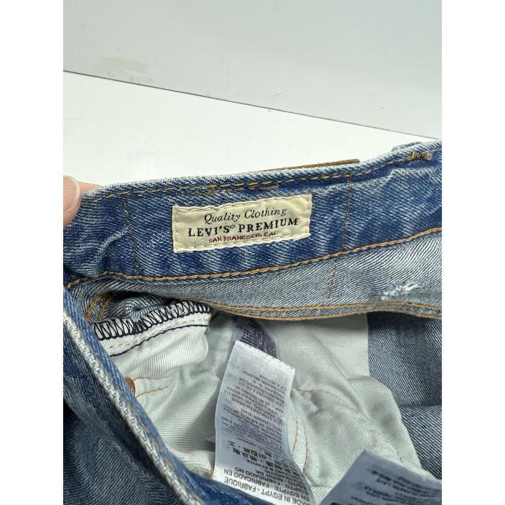 Levi’s 501 93’ Jeans Men’s 38x30 Premium Big E Logo Tab Button Fly Distressed - Picture 8 of 9